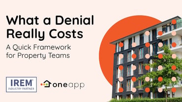 What a denial really costs: A quick framework for property teams